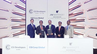 CG Developers Global 宣佈與 Marriott International 簽署合約,推出杜拜首間 JW Marriott Residence