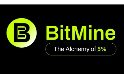 BitMine Immersion (BMNR) 宣佈 ETH 持有量超過 265 萬枚代幣,而加密貨幣和現金總持有量達 116 億美元