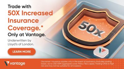 Vantage以5000萬美元保險額度強化客戶保障