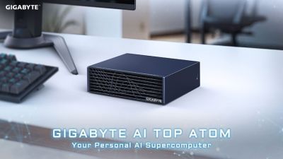 GIGABYTE 宣布個人 AI 超級電腦 AI TOP ATOM 將於10月15日正式上市