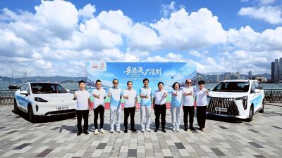 十五運會香港賽區賽事用車正式交付!廣汽7×24小時服務護航盛會