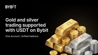 隨著市場對黃金白銀興趣的增加，Bybit拓展貴金屬交易業務